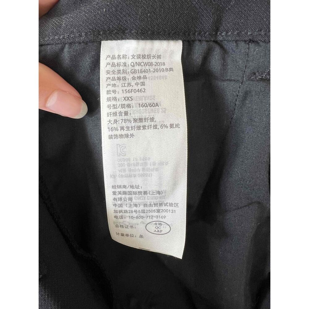 Abercrombie Fitch Womens Black Side Pockets Dress Pants Size XXS - Picture 6 of 6